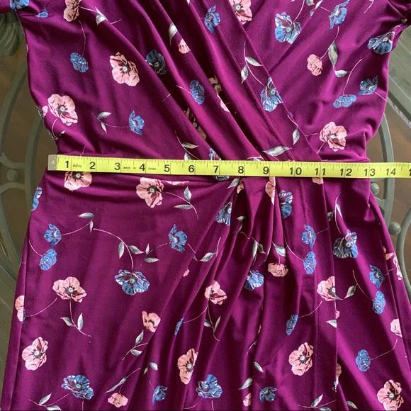 BANANA REPUBLIC FLORAL DRESS SIZE S Petite - Picture 10 of 17